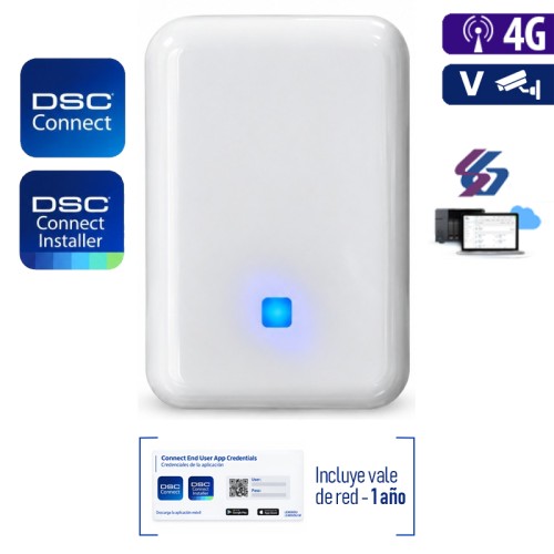         Comunicador Universal Celular LTE y Wi-Fi para Alarmas DSC (LE4060U-W)